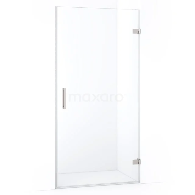 Diamond Shower door | 90 cm Stainless steel Clear glass Pivot door DDA2209120BR