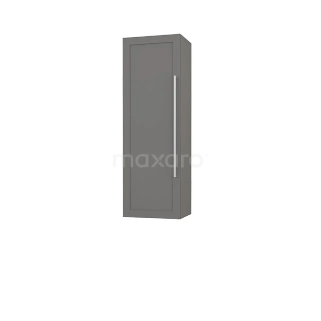 Bathroom cabinet | 120 cm Basalt fronts 3 compartments MPS-0904119 Grey wall cabinet with slim handle, ideal for bathroom storage; made of durable materials and sleek finish.