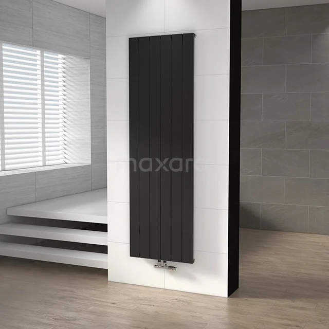 Jupiter Designradiator | 56,5x180 cm Mat zwart 1577 W att Aluminium Centrale verwarming DR52_0618SBN