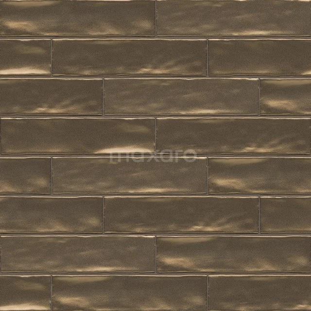 Glaze Wandtegel | 7,5x30cm Gold 401-070101