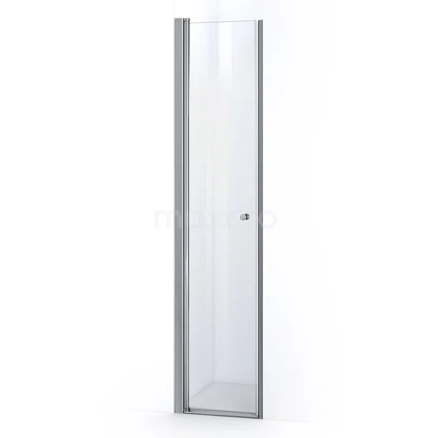 Zircon Comfort Shower door | 55 cm Chrome Clear glass Pivot door S0310-0569N