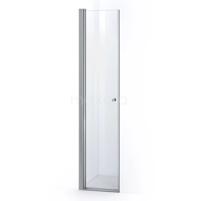 Zircon Comfort Shower door | 50 cm Chrome Clear glass Pivot door S0310-0570N