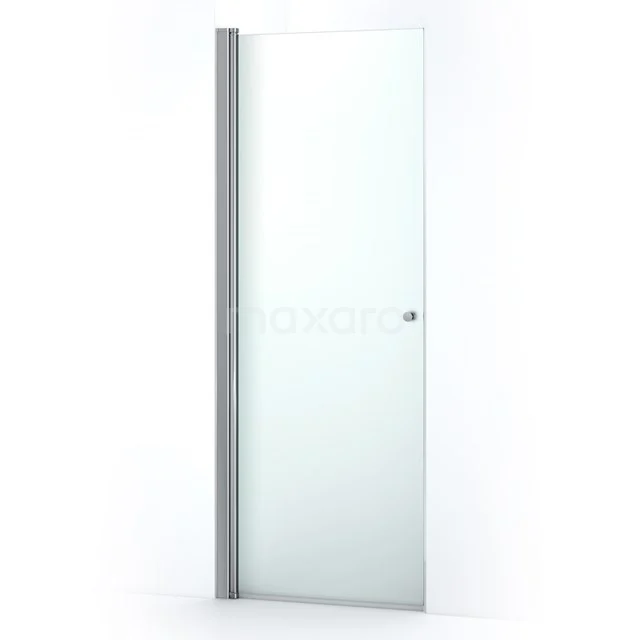 Zircon Comfort Shower door | 75 cm Chrome Frosted glass Bi-fold door S0313-0800N