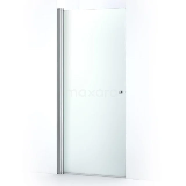 Zircon Comfort Shower door | 85 cm Chrome Frosted glass Bi-fold door S0313-0900N