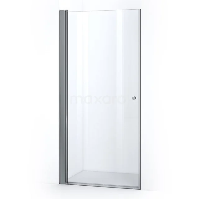 Zircon Comfort Shower door | 100 cm Chrome Clear glass Pivot door S0320-1070N