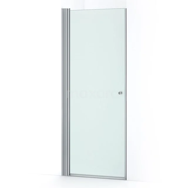 Zircon Comfort Shower door | 85 cm Chrome Frosted glass Pivot door S0323-0870N