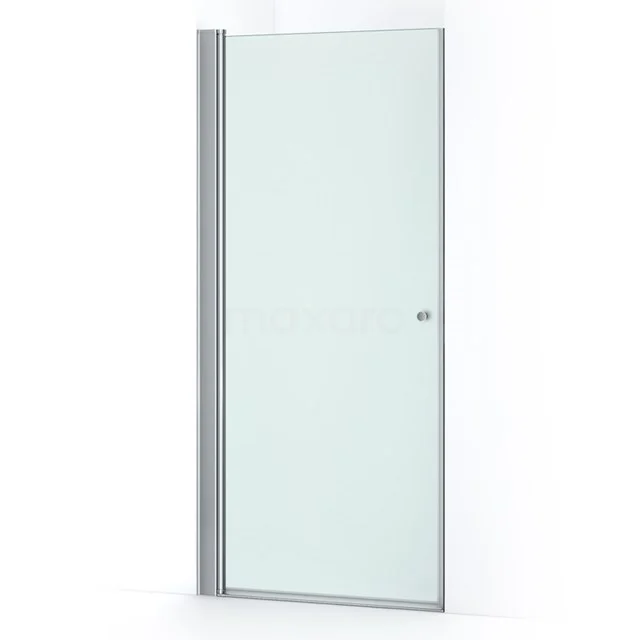 Zircon Comfort Shower door | 90 cm Chrome Frosted glass Pivot door S0323-0970N