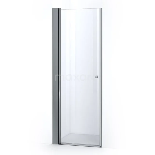 Zircon Comfort Shower door | 90 cm Chrome Clear glass Pivot door S0330-0869N
