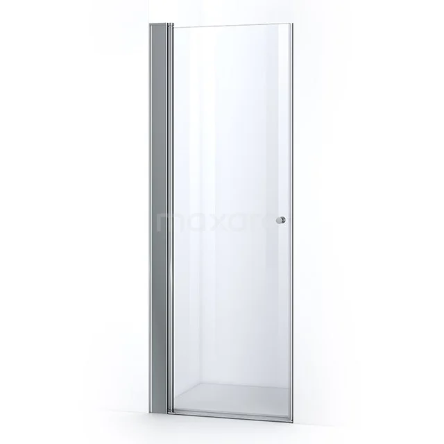 Zircon Comfort Duschtür | 85 cm Chrom Klarglas Drehtür S0330-0870N Glasene Duschtür mit silberfarbigem Aluminiumrahmen, modernes Design, ideal für eine stilvolle Badezimmergestaltung.