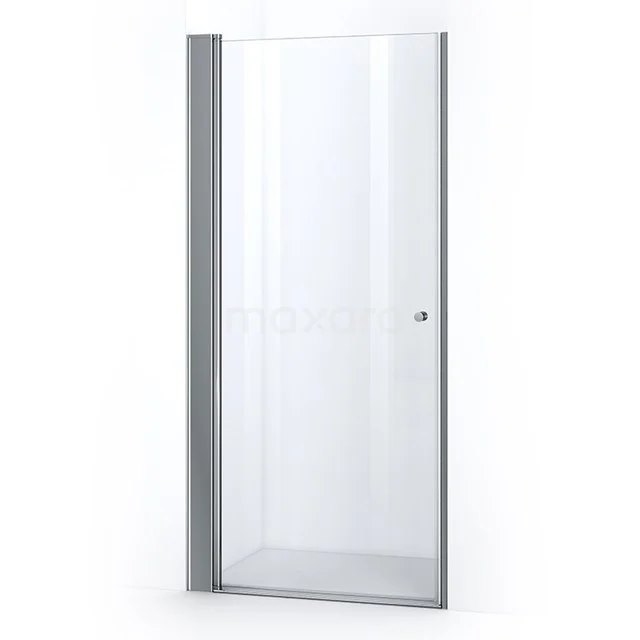 Zircon Comfort Shower door | 95 cm Chrome Clear glass Pivot door S0330-0969N