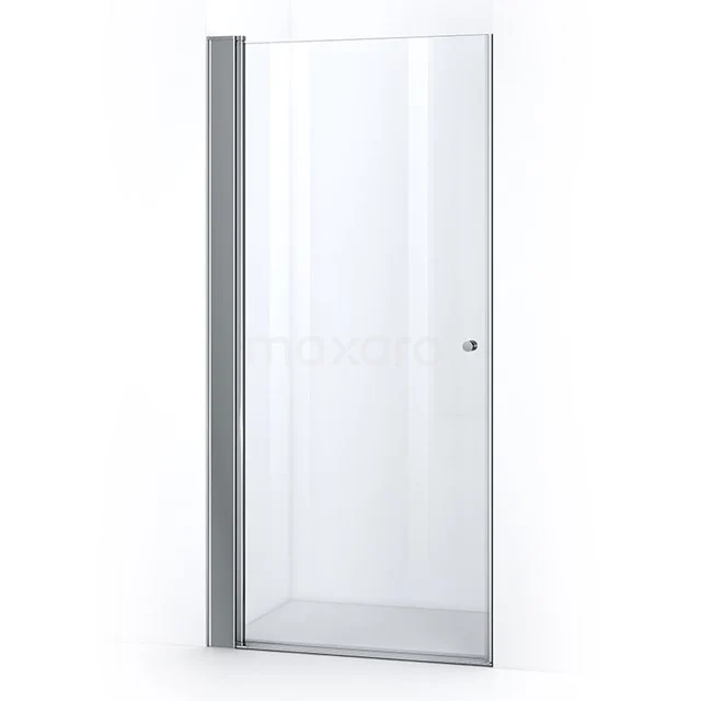 Zircon Comfort Shower door | 95 cm Chrome Clear glass Pivot door S0330-0970N