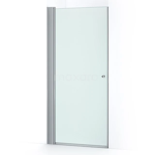 Zircon Comfort Shower door | 105 cm Chrome Frosted glass Pivot door S0333-1070N