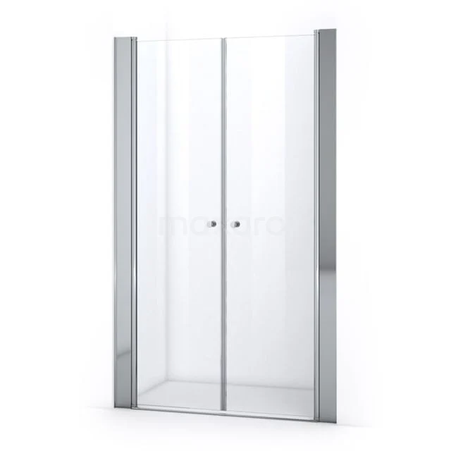Duschtür Zircon Comfort 125cm Klar Sicherheitsglas Chrom S0430-1250N Duschtür mit klarglas und aluminium profile, modernes design, ideal für ein stilvolles badezimmer.