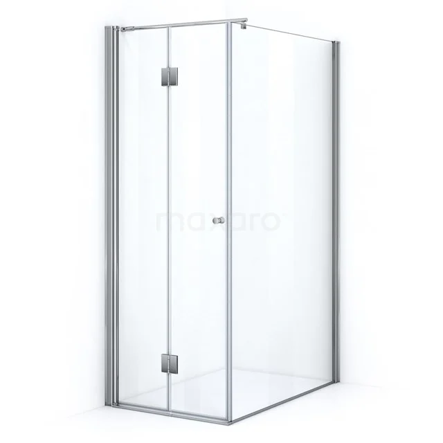 Douchecabine Zircon Allure 100x80cm met Vouwdeur CZV0810011 Maxaro