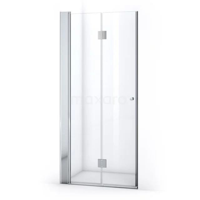 Zircon Allure Douchedeur | 95 cm Chroom Helder glas Vouwdeur S0630-0970