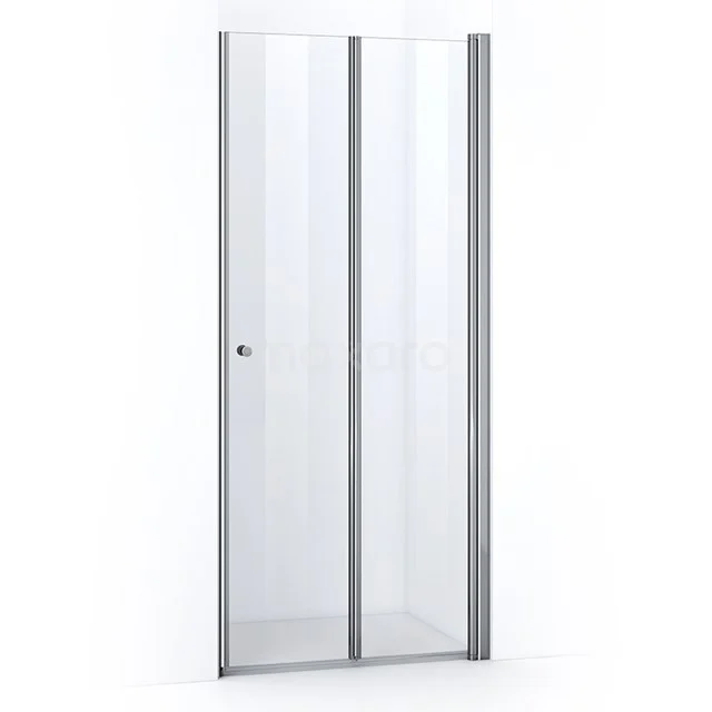 Zircon Comfort Shower door | 80 cm Chrome Clear glass Folding door S1892_0826R