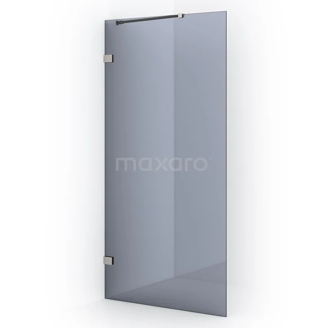 Diamond Inloopdouche | 100 cm Rvs Rookglas Vaste wand IDA10221BR