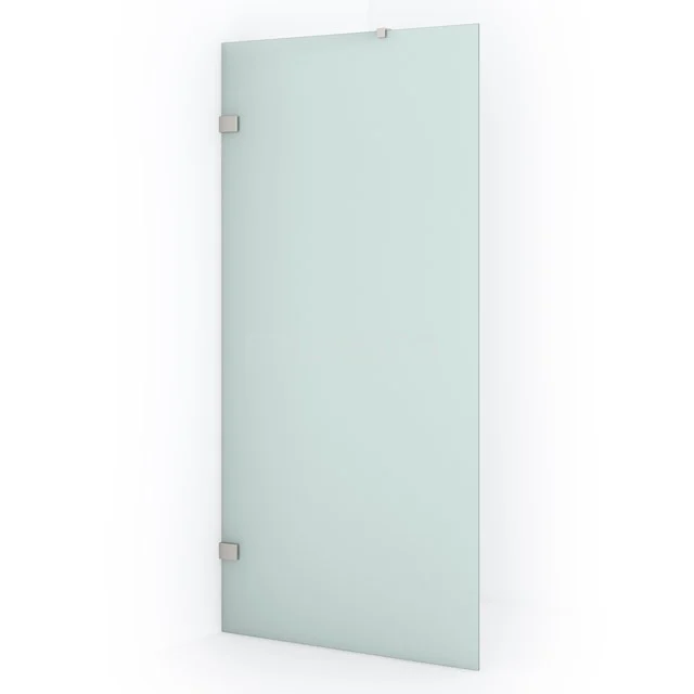 Diamond Inloopdouche | 100 cm Rvs Matglas Vaste wand IDA10227BR