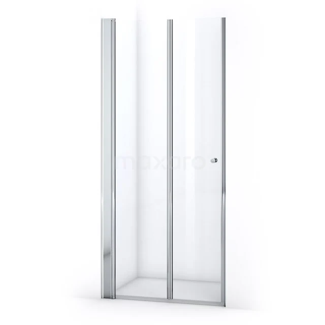 Zircon Comfort Shower door | 90 cm Chrome Clear glass Folding door S2892_0926L