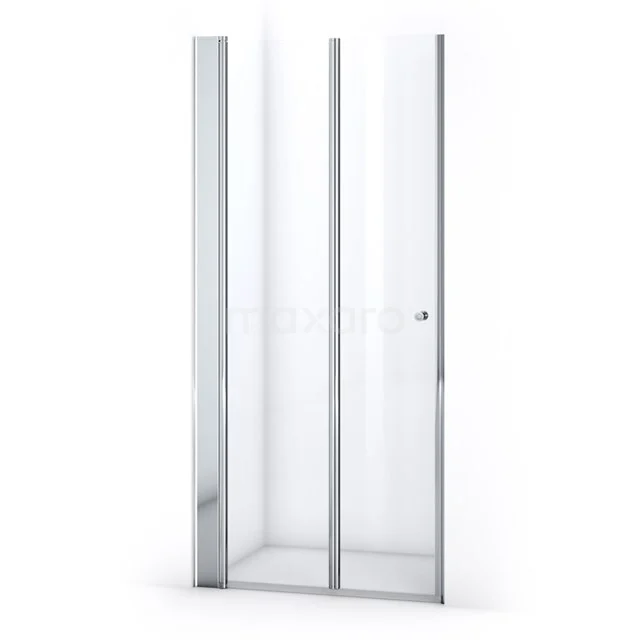 Zircon Comfort Shower door | 95 cm Chrome Clear glass Folding door S3892_0926L