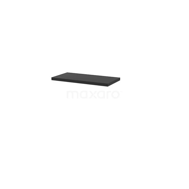 Modulo+ Plato Slim Wastafelblad | 80 cm Carbon T09-0800-31000