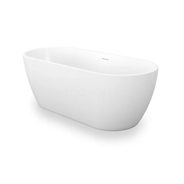 Cedrino Freistehende Badewanne | 170x75cm Acryl Glanz Weiß VSA71 Freistehende weiße ovale Badewanne, modernes Design, Acrylmaterial, ideale Augenweide für ein elegantes Badezimmer.