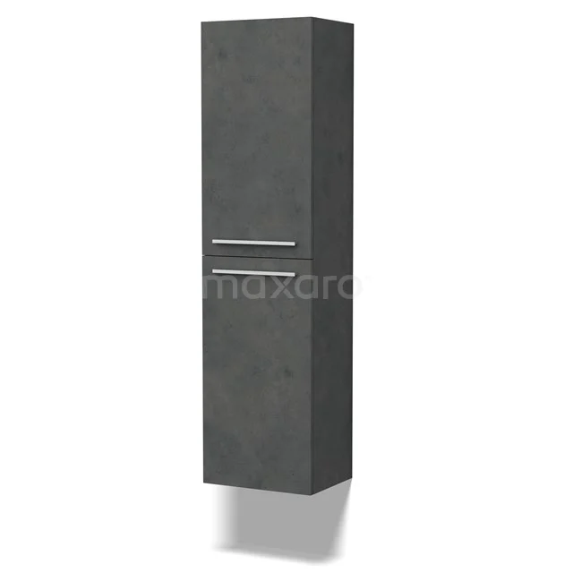 Grande Badkamerkast | 150 cm Donkergrijs beton Vlak front 4 vakken BKK35-00032