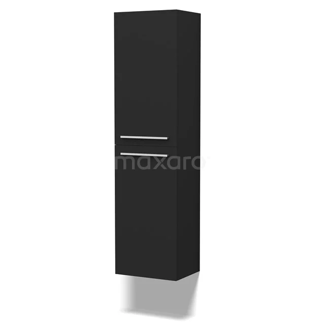 Grande Badkamerkast | 150 cm Mat zwart Vlak front 4 vakken BKK35-00001