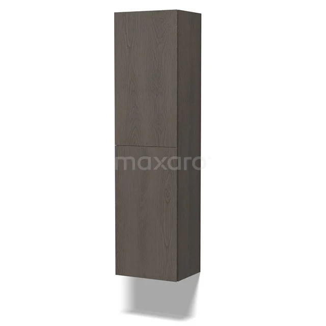 Grande Bathroom cabinet | 150 cm Dark brown oak Handle-less fronts 4 compartments BKK35-00033