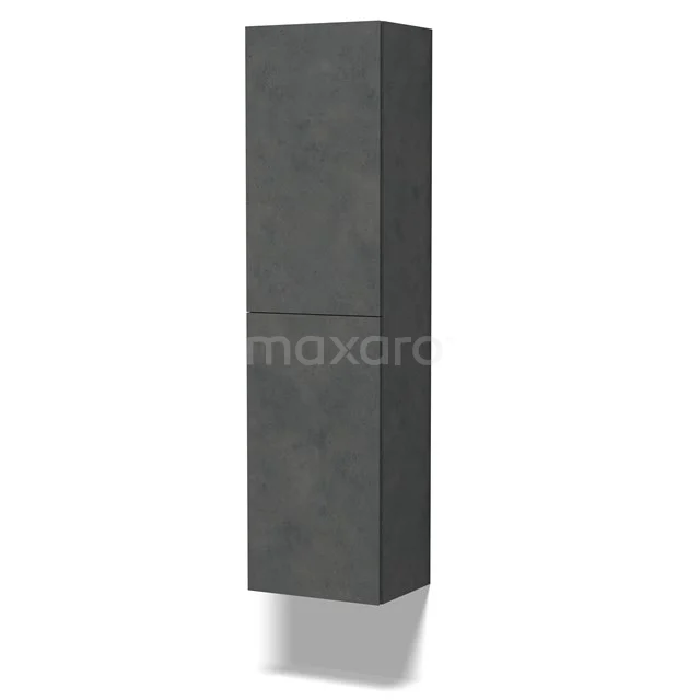 Grande Bathroom cabinet | 150 cm Dark grey concrete Handle-less fronts 4 compartments BKK35-00037