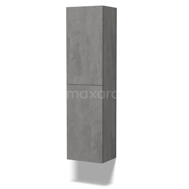 Grande Bathroom cabinet | 150 cm Light grey concrete Handle-less fronts 4 compartments BKK35-00036