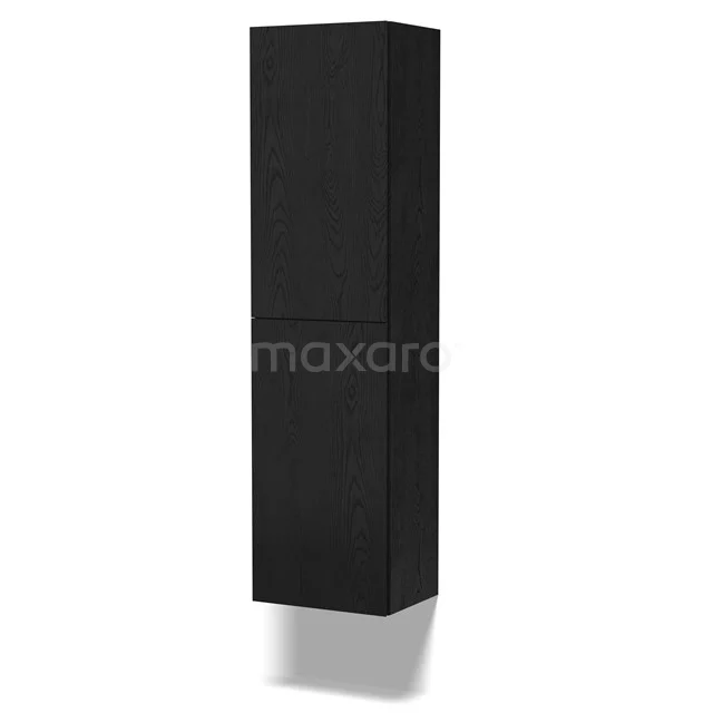 Grande Bathroom cabinet | 150 cm Black oak Handle-less fronts 4 compartments BKK35-00040