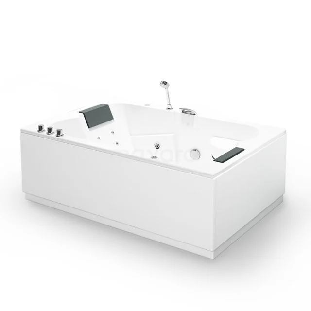 Whirlpool Bath Nordic Brass 2 Person 180x120cm Water massage W17012BM