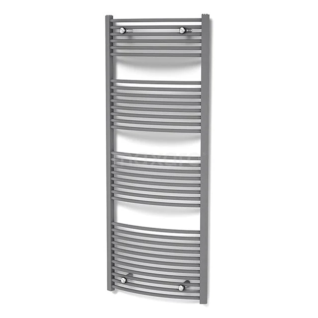 Venus Handdoekradiator | 60x170 cm Lichtgrijs 983 W att Staal Centrale verwarming DR18-0617RL
