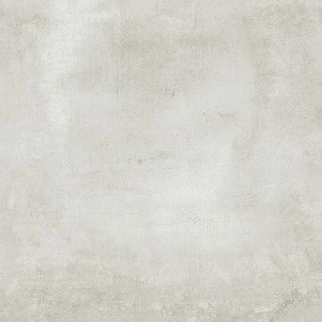 Light grey square bathroom tile with concrete look, matte surface and durable ceramic finish, ideal for wall and floor.