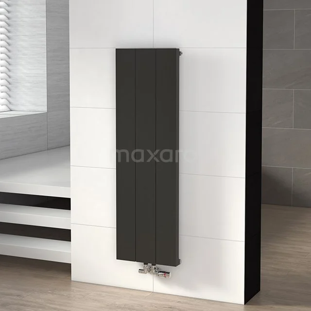 Saturn Designradiator | 37x120 cm Donkergrijs 695 W att Aluminium Centrale verwarming DR50_0312RDN