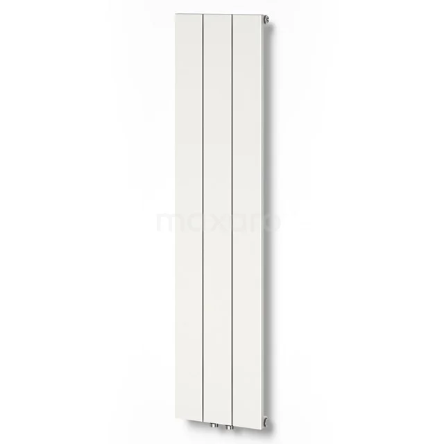 Aluminium Design-Heizkörper Jupiter Matt Weiß 525 Watt 28x120cm Vertikal DR52_0312SWN Weiße vertikale Design-Heizkörper für das Badezimmer, schlankes Modell mit subtilen Linien und moderner Verarbeitung.