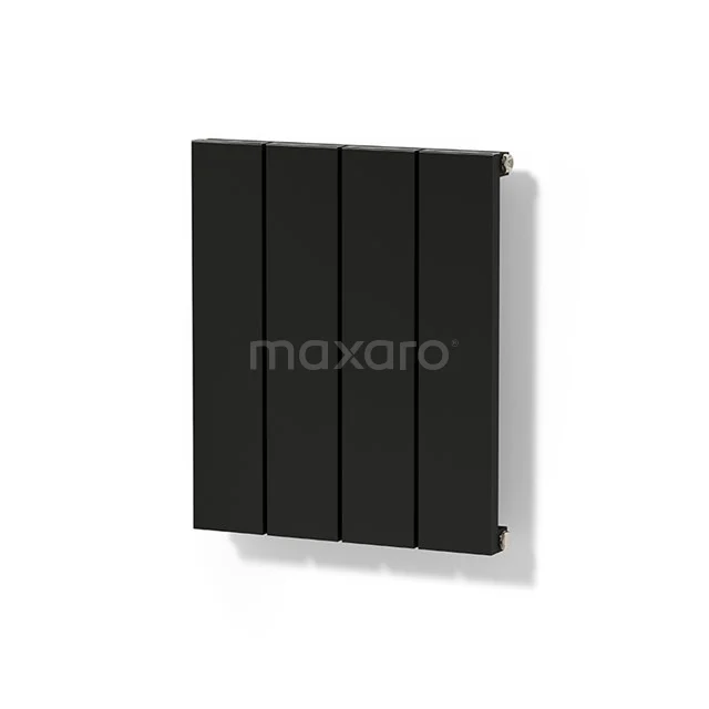 Jupiter Designradiator | 37,5x50 cm Mat zwart 292 W att Aluminium Centrale verwarming DR52_0405SBN