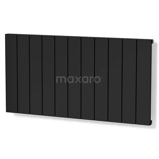 Jupiter Designradiator | 104x60 cm Mat zwart 1173 W att Aluminium Centrale verwarming DR52_1106SBN