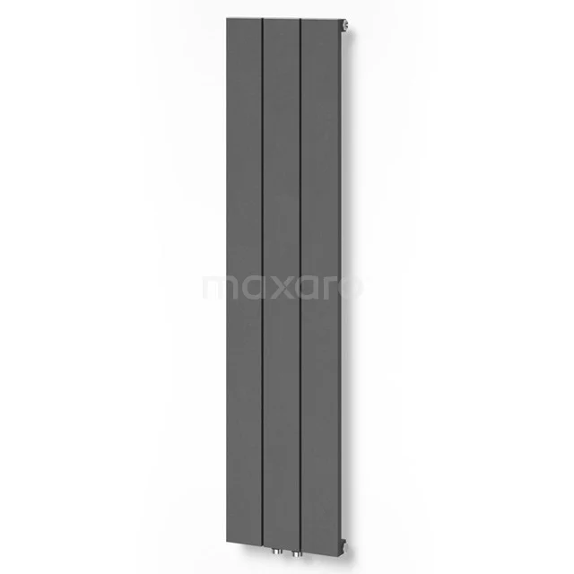 Jupiter Designradiator | 28x120 cm Donkergrijs 525 W att Aluminium Centrale verwarming DR52_0312RDN
