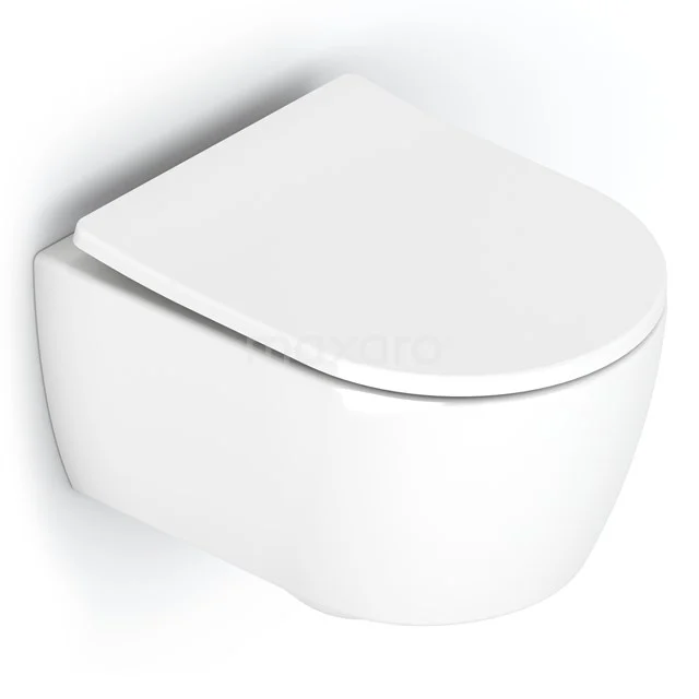 Hangtoilet Senza Easy Clean Wit Verkort Toilet 300.0383