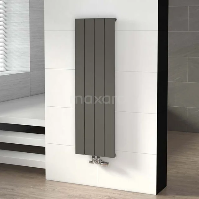 Jupiter Designradiator | 37,5x120 cm Lichtgrijs 701 W att Aluminium Centrale verwarming DR52_0412RLN