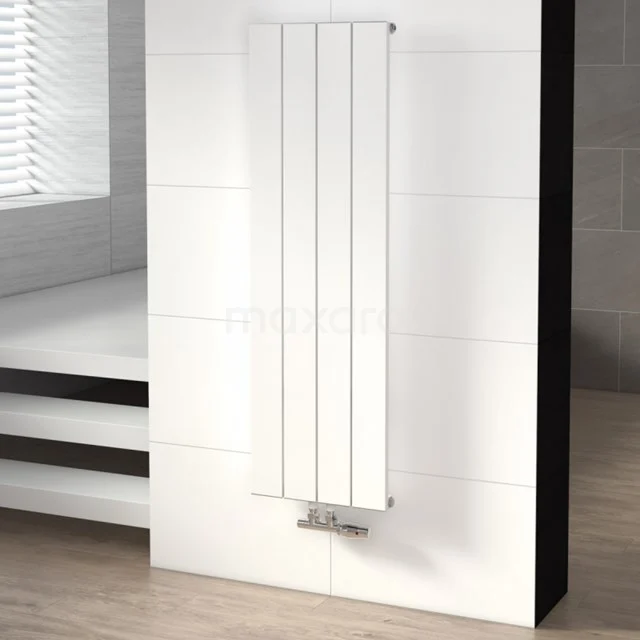 Jupiter Designradiator | 37,5x120 cm Mat wit 701 W att Aluminium Centrale verwarming DR52_0412SWN