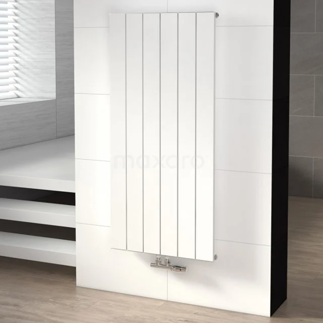 Jupiter Designradiator | 56,5x120 cm Hoogglans wit 1052 W att Aluminium Centrale verwarming DR52_0612GWN