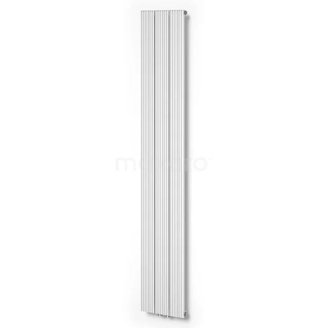 Aluminium Design-Heizkörper Uranus Gloss White 899 Watt 28x180cm Vertikal DR53_0318GWN Weiße vertikale Design-Heizkörper mit klaren Paneelen, ideal für stilvolles und effizientes Heizen von modernen Bädern.