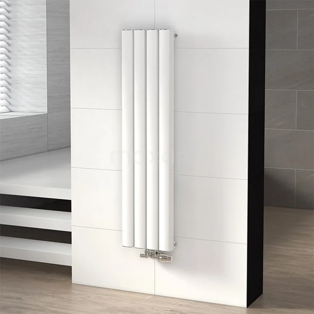 Neptune Designradiator | 29,7x120 cm Mat wit 1176 W att Aluminium Centrale verwarming DR54_0412SWN
