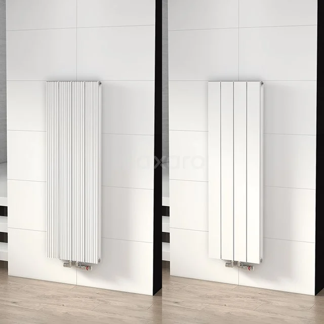 Ceres Designradiator | 37,5x120 cm Hoogglans wit 1285 W att Aluminium Centrale verwarming DR55_0412GWN