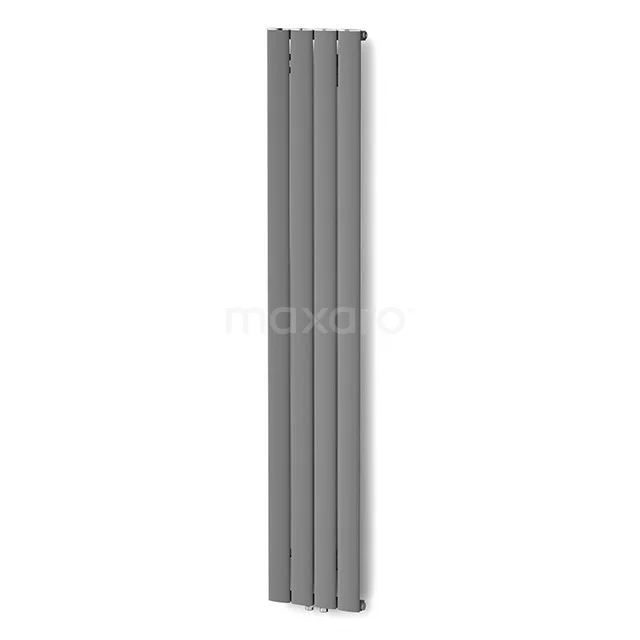 Aluminium Design-Heizkörper Eris Hellgrau Metallic 883 Watt 31,5x180cm Vertikal DR56_0418RL Vertikale graue Design-Heizkörper mit schlanken Paneelen, perfekt für kompakte Bäder; hergestellt aus langlebigem Aluminium.