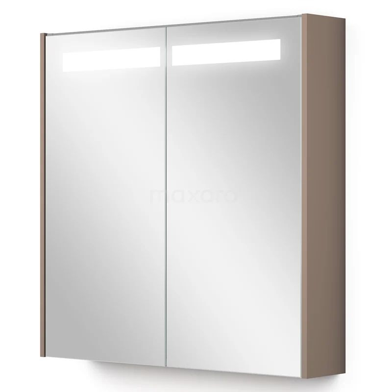 Mirror cabinet with lighting Modulo 70x70cm Taupe K99-0700-59008-02