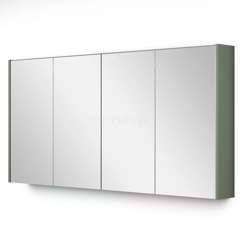 Mirror cabinet with lighting Modulo 140x70cm Sage green K99-1400-59009-12